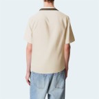 New high quality double pocket men's short sleeve shirt
