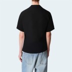 Casual cotton loose men's short-sleeved shirt
