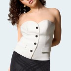 New fashionable single-breasted women's wrap vest